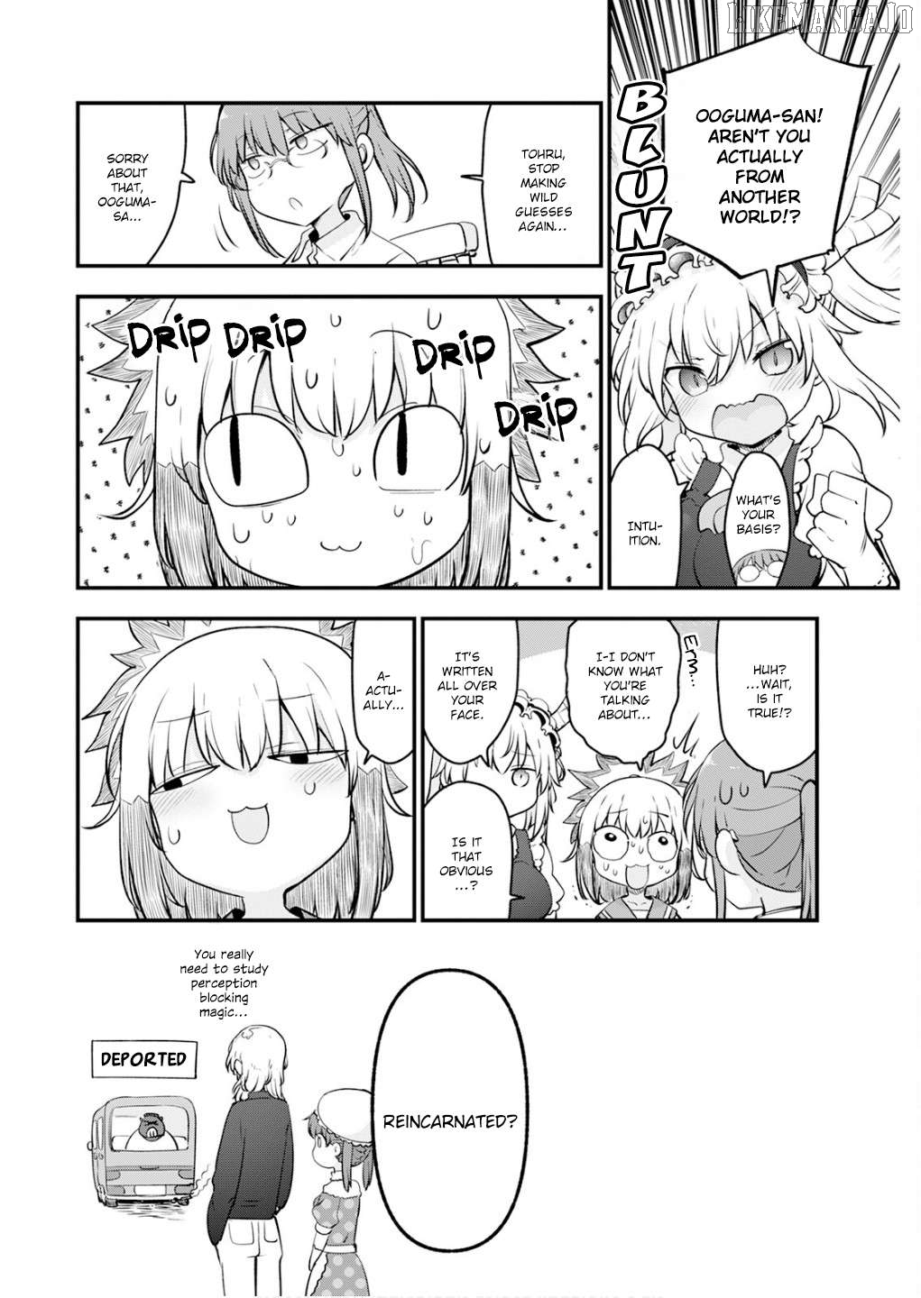 Kobayashi-San Chi No Maid Dragon Chapter 168 - page 12
