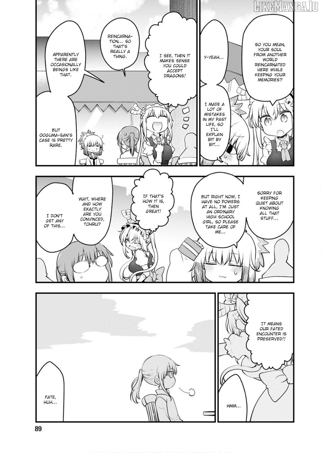 Kobayashi-San Chi No Maid Dragon Chapter 168 - page 13