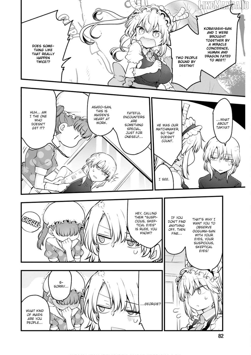 Kobayashi-San Chi No Maid Dragon Chapter 168 - page 6