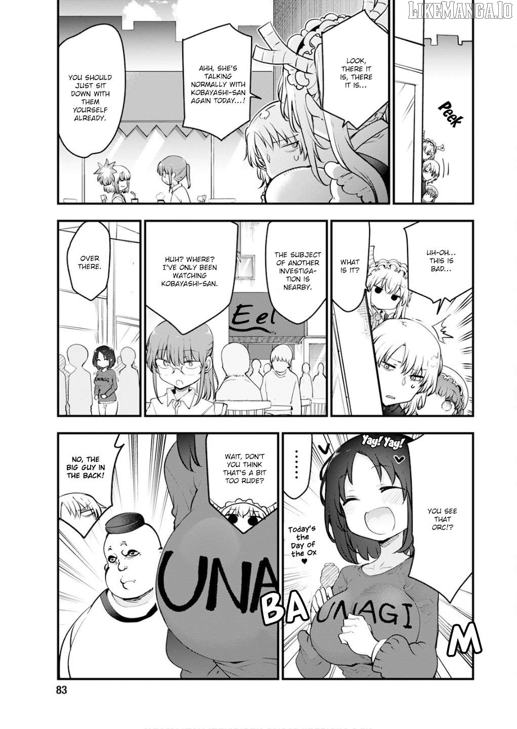 Kobayashi-San Chi No Maid Dragon Chapter 168 - page 7