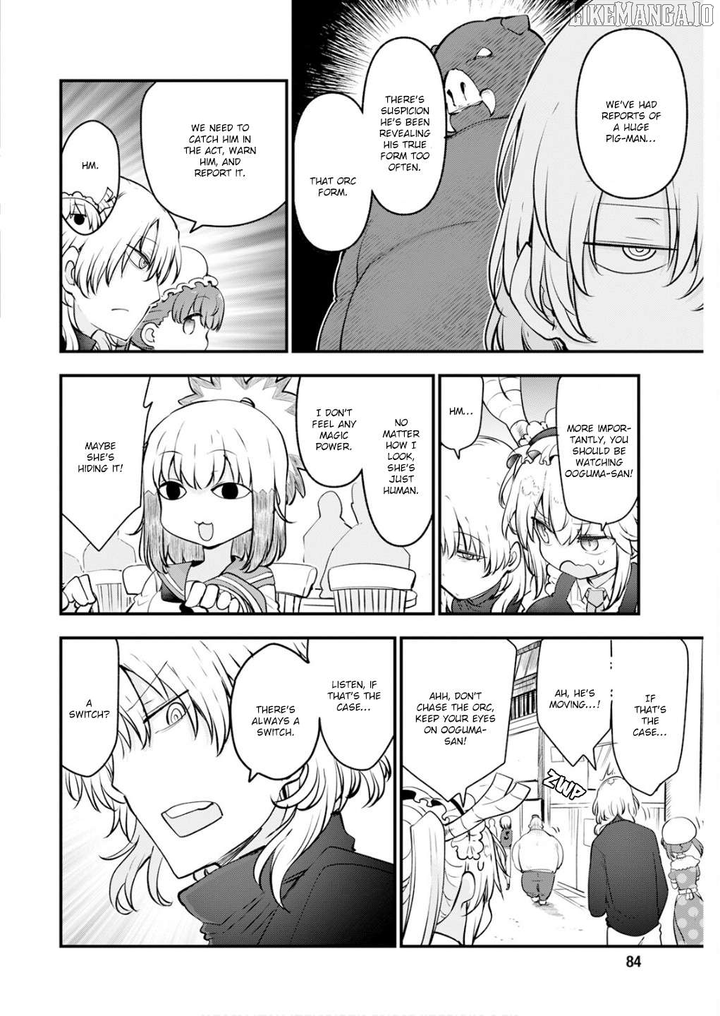 Kobayashi-San Chi No Maid Dragon Chapter 168 - page 8