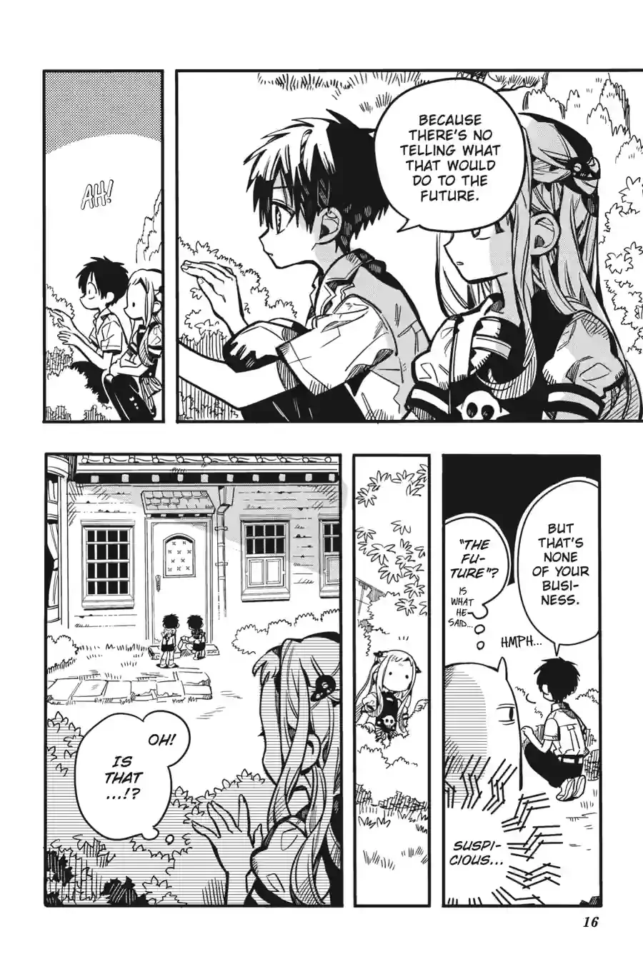 Jibaku Shounen Hanako-Kun Chapter 128 - page 16