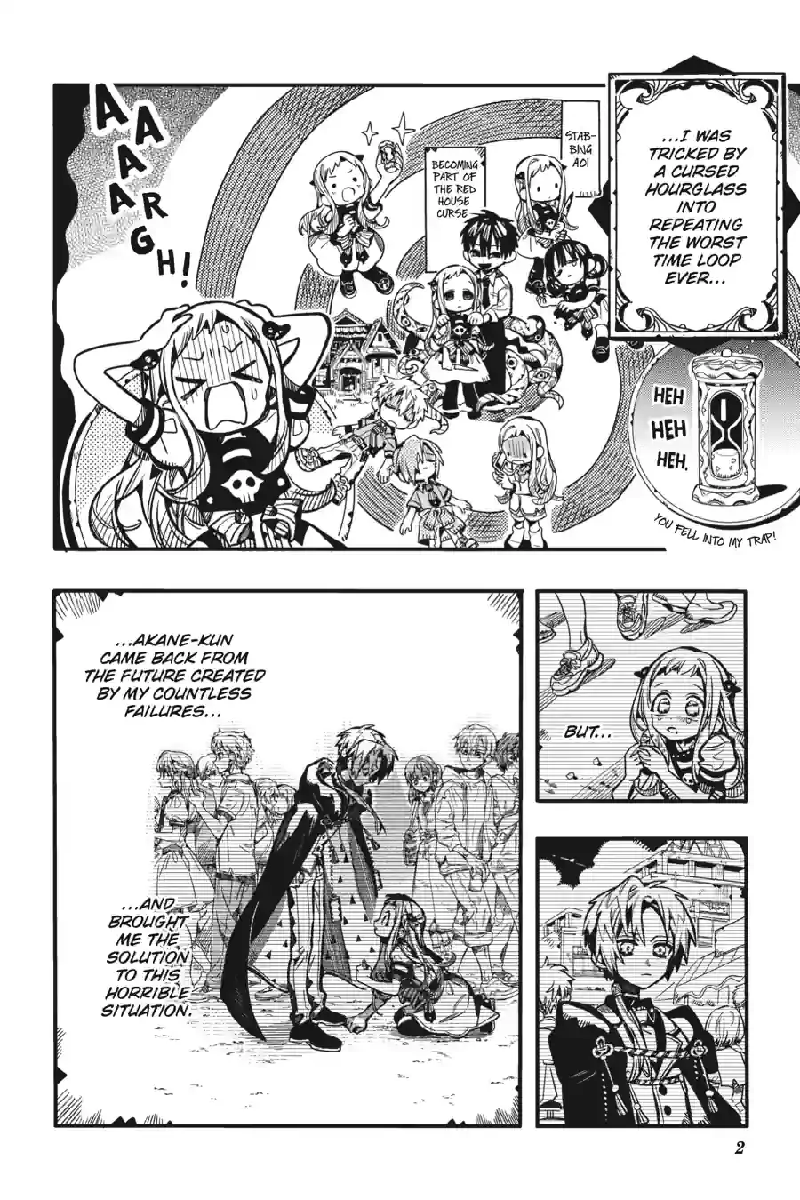 Jibaku Shounen Hanako-Kun Chapter 128 - page 2