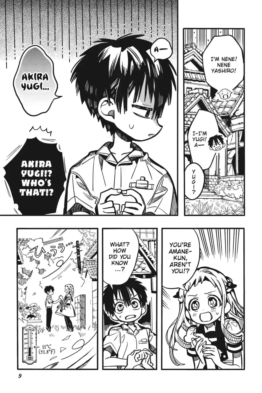 Jibaku Shounen Hanako-Kun Chapter 128 - page 9