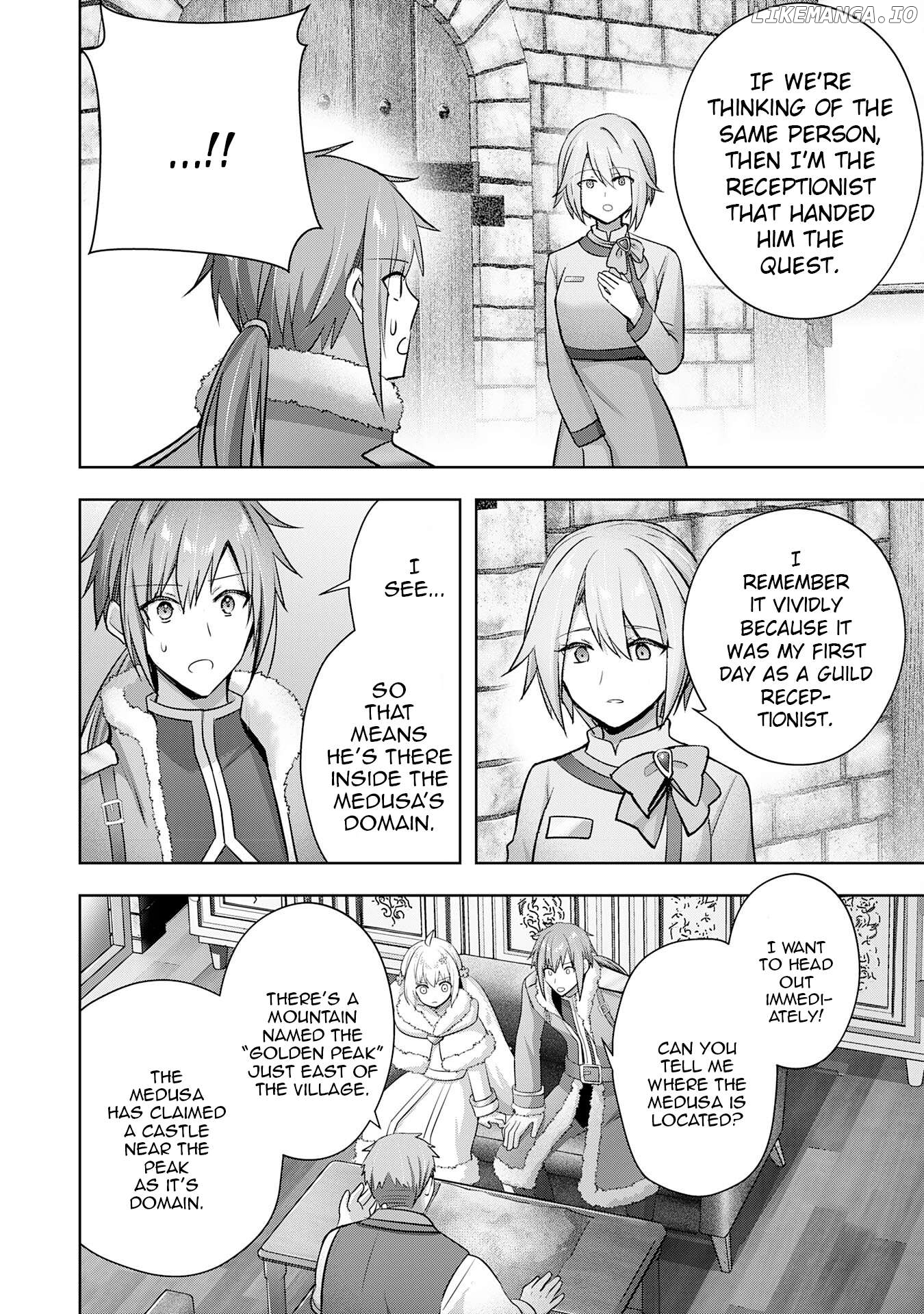 Uketsukejo Ni Kokuhaku Shitakute Guild Ni Kayoitsumetara Eiyu Ni Natteta Chapter 35 - page 10