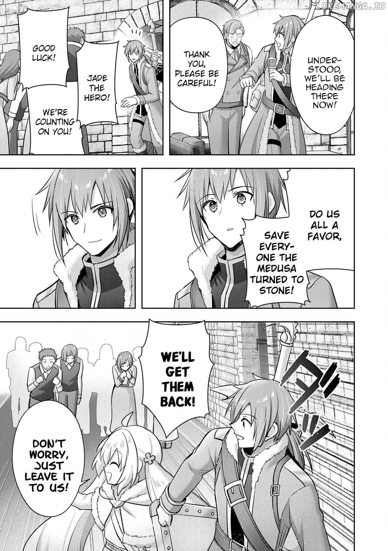 Uketsukejo Ni Kokuhaku Shitakute Guild Ni Kayoitsumetara Eiyu Ni Natteta Chapter 35 - page 11