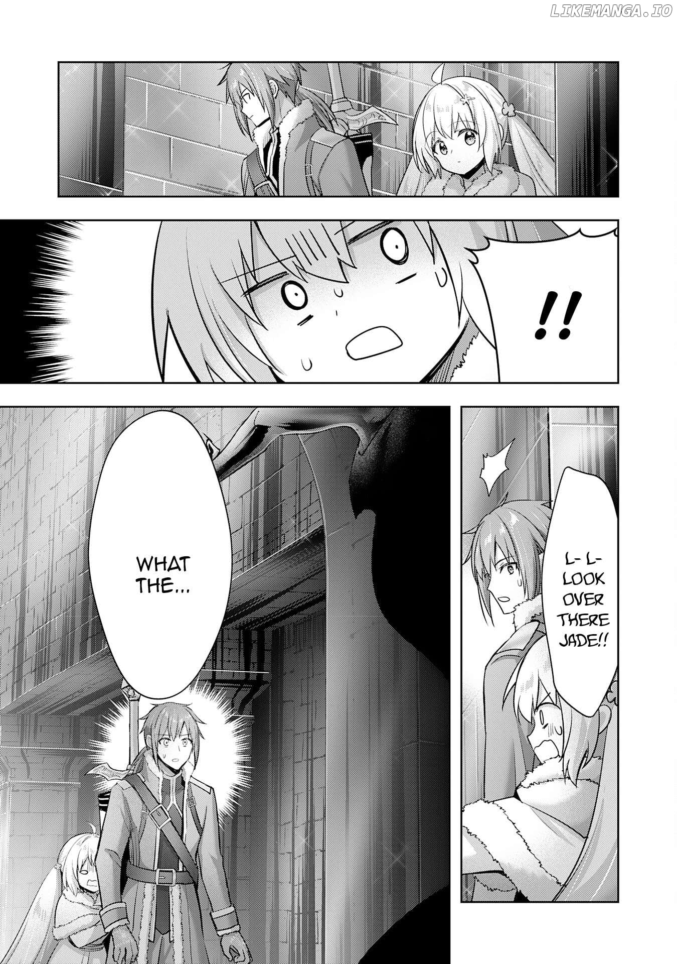 Uketsukejo Ni Kokuhaku Shitakute Guild Ni Kayoitsumetara Eiyu Ni Natteta Chapter 35 - page 27