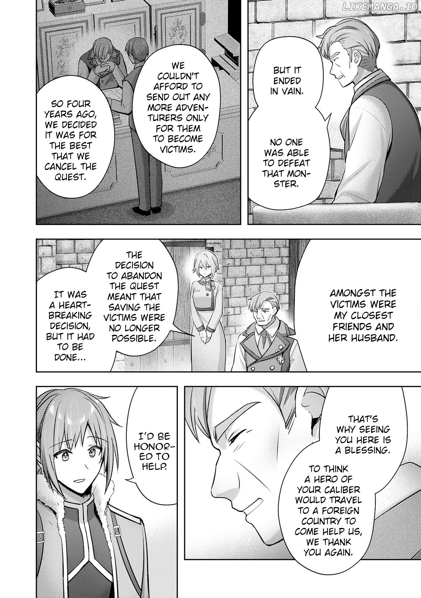 Uketsukejo Ni Kokuhaku Shitakute Guild Ni Kayoitsumetara Eiyu Ni Natteta Chapter 35 - page 8
