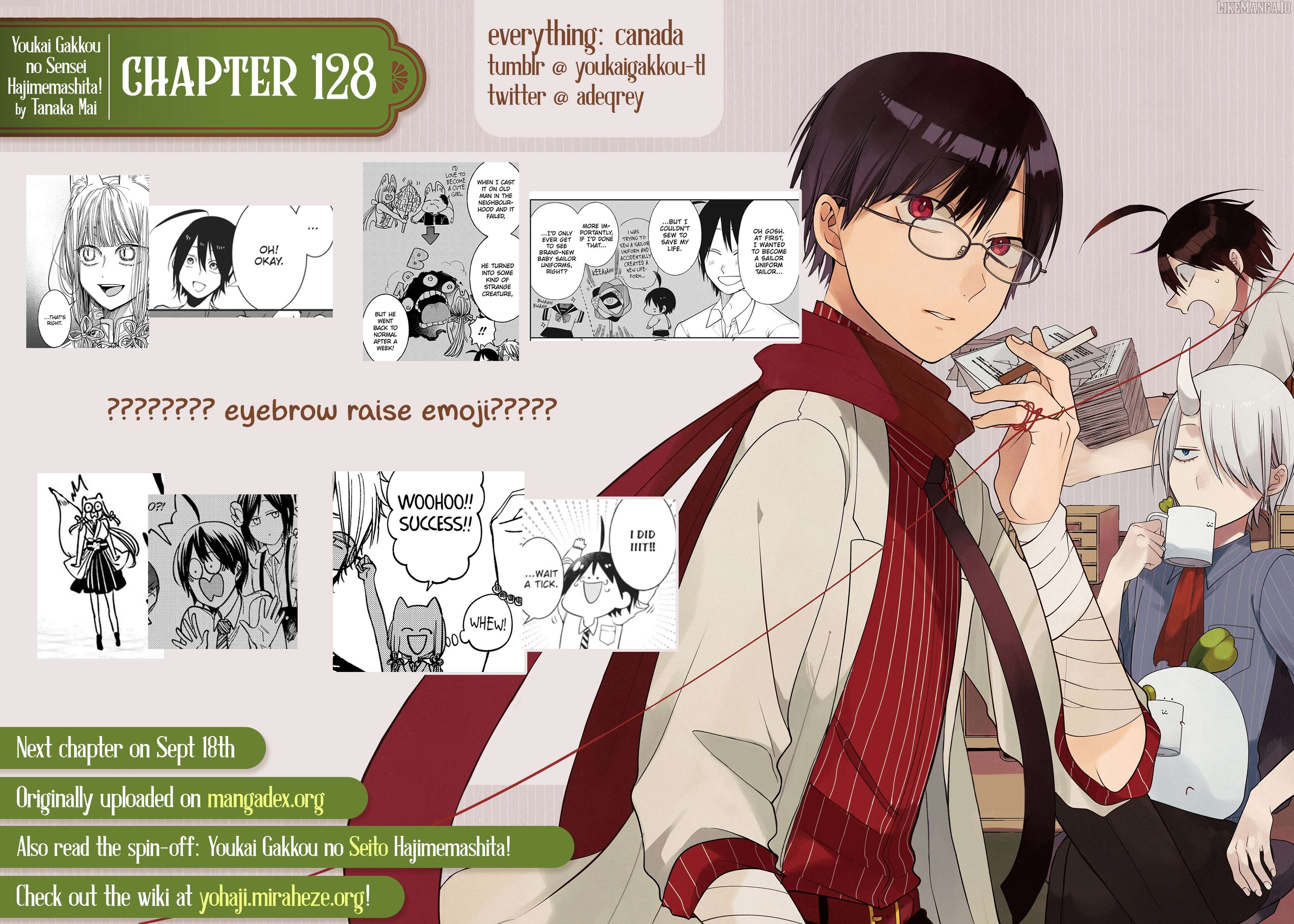 Youkai Gakkou no Sensei Hajimemashita! Chapter 128 - page 29