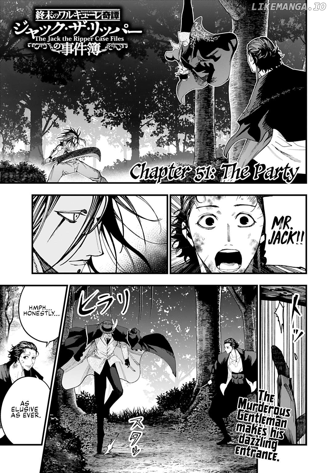 Shuumatsu no Valkyrie Kitan – Jack the Ripper no Jikenbo Chapter 51 - page 1