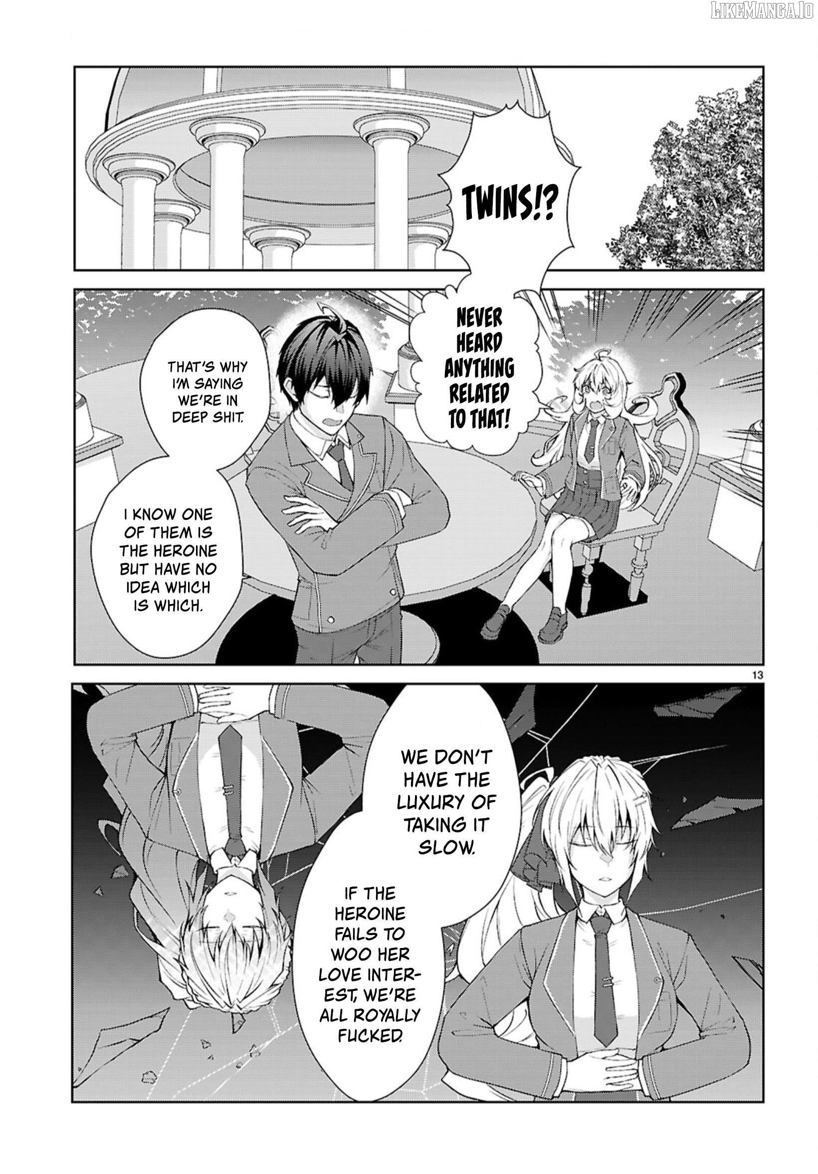 The World of Otome Games is Tough For Mobs Chapter 70 - page 13
