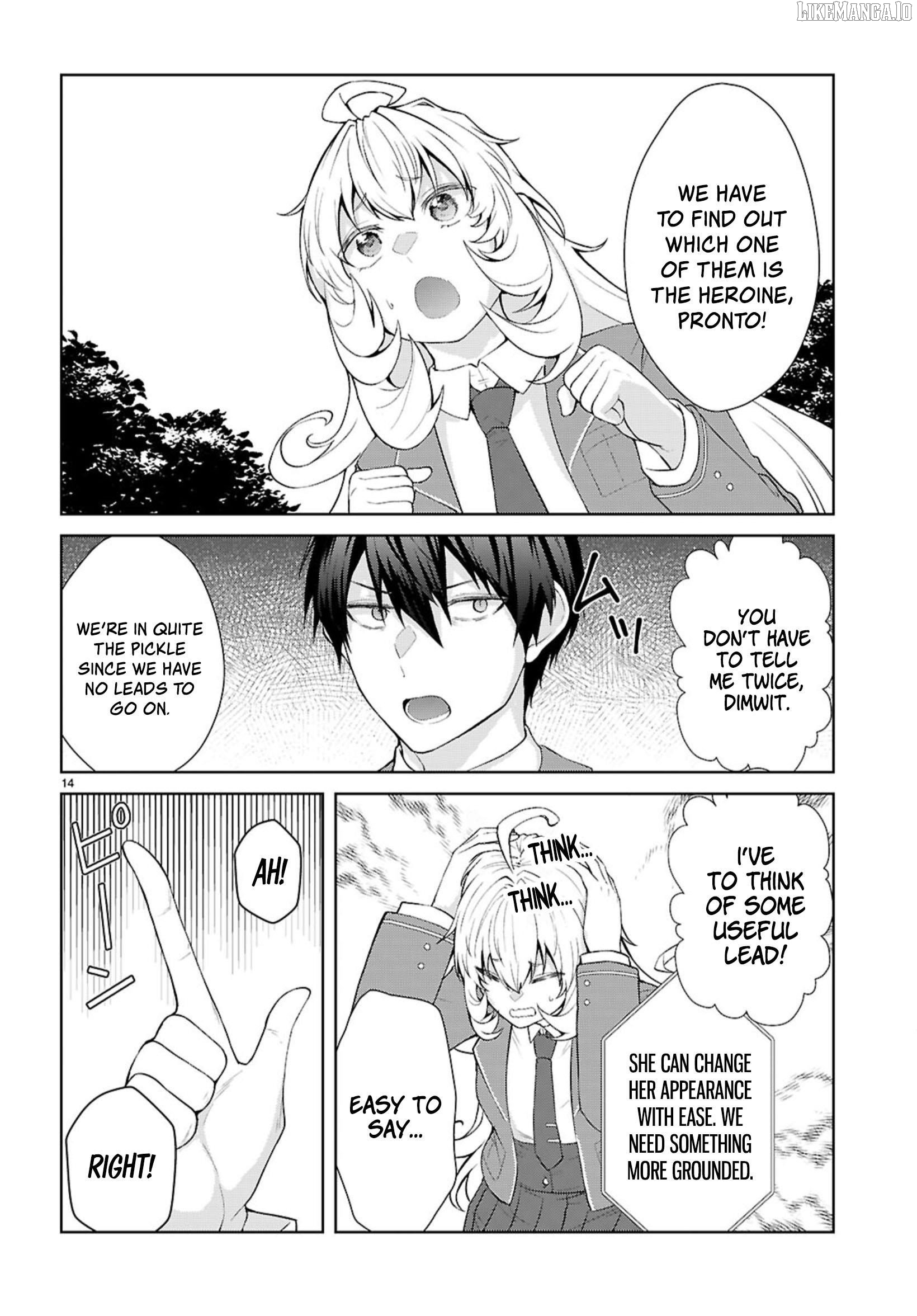 The World of Otome Games is Tough For Mobs Chapter 70 - page 14