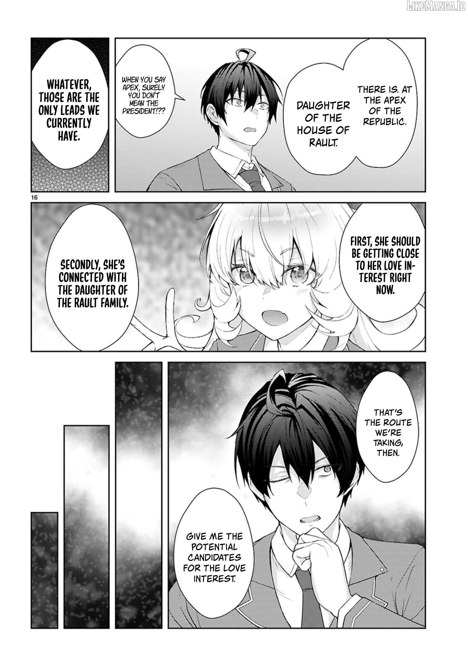 The World of Otome Games is Tough For Mobs Chapter 70 - page 16