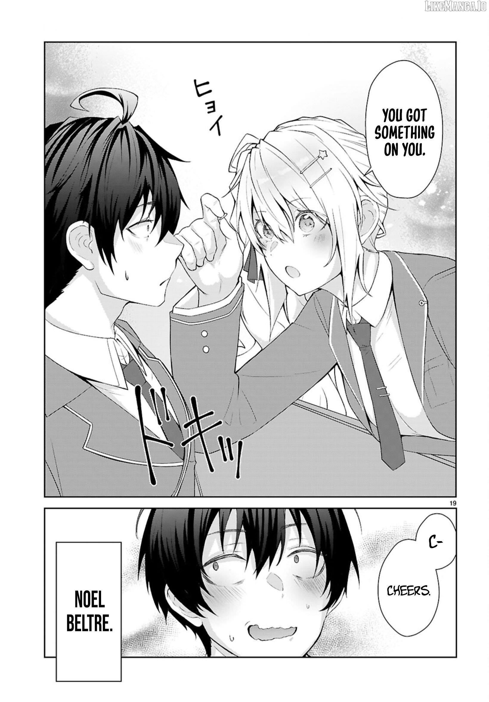 The World of Otome Games is Tough For Mobs Chapter 70 - page 19