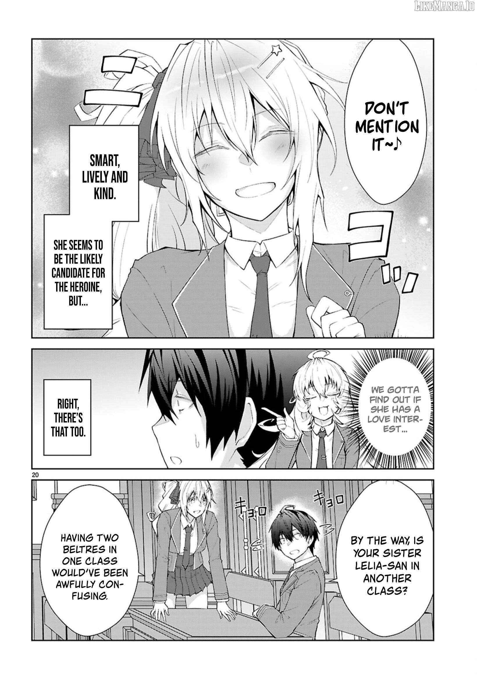 The World of Otome Games is Tough For Mobs Chapter 70 - page 20