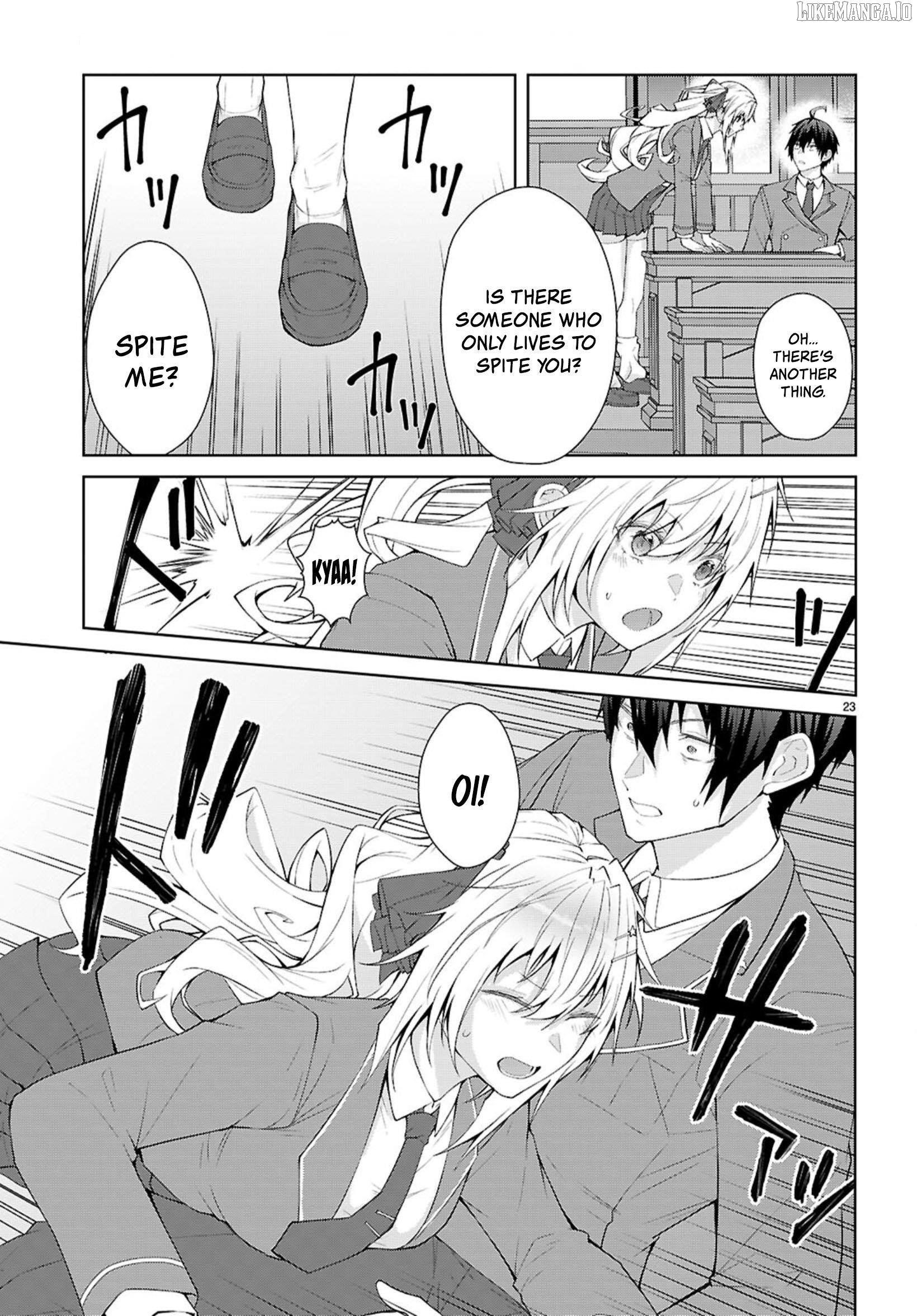 The World of Otome Games is Tough For Mobs Chapter 70 - page 23