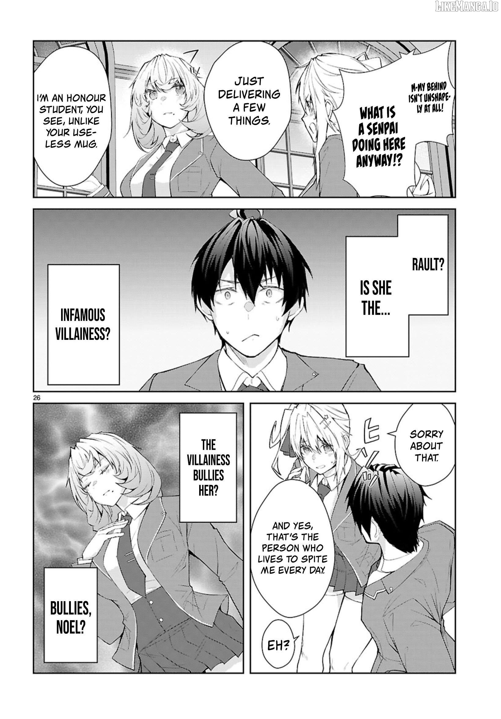 The World of Otome Games is Tough For Mobs Chapter 70 - page 26
