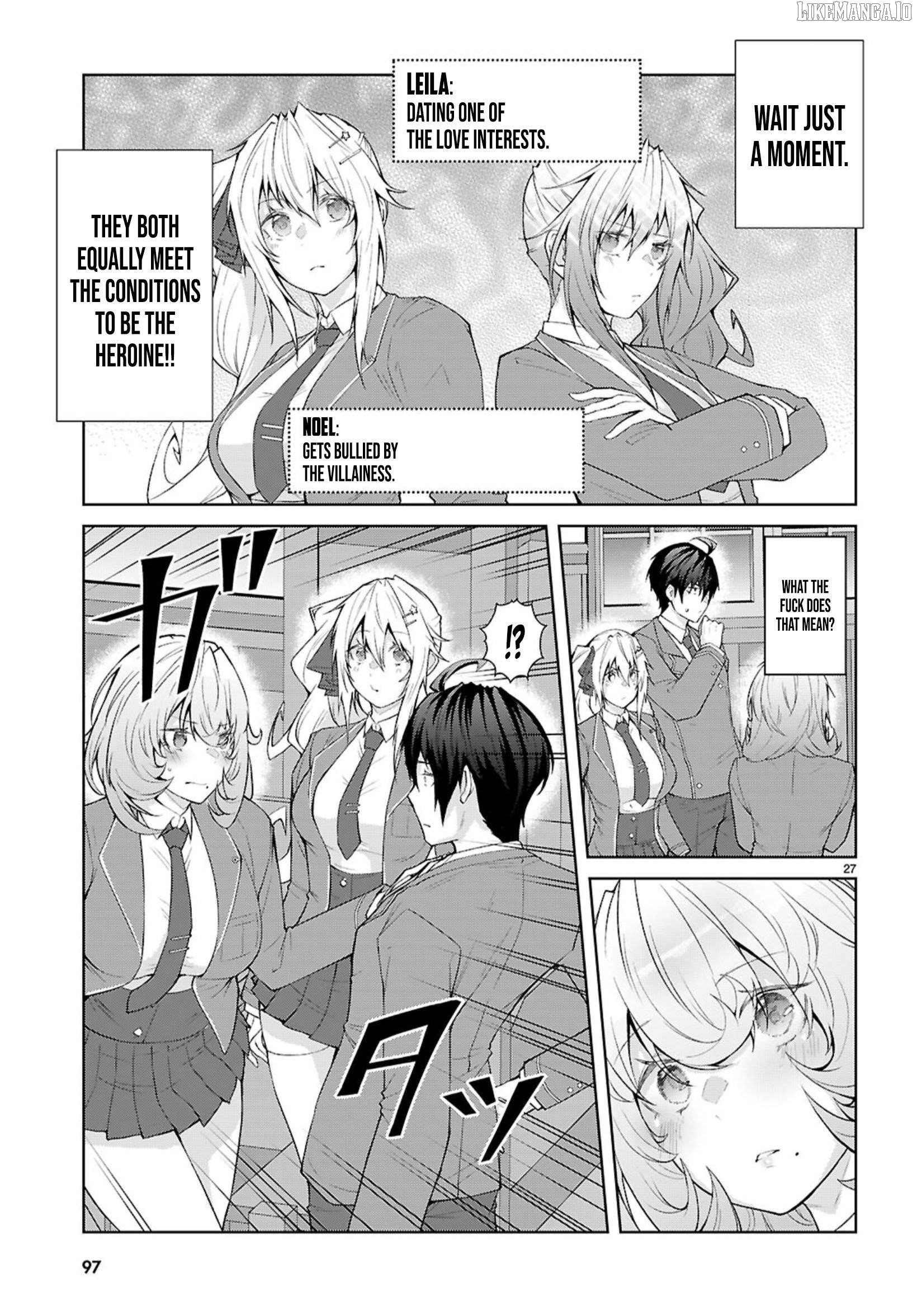The World of Otome Games is Tough For Mobs Chapter 70 - page 27