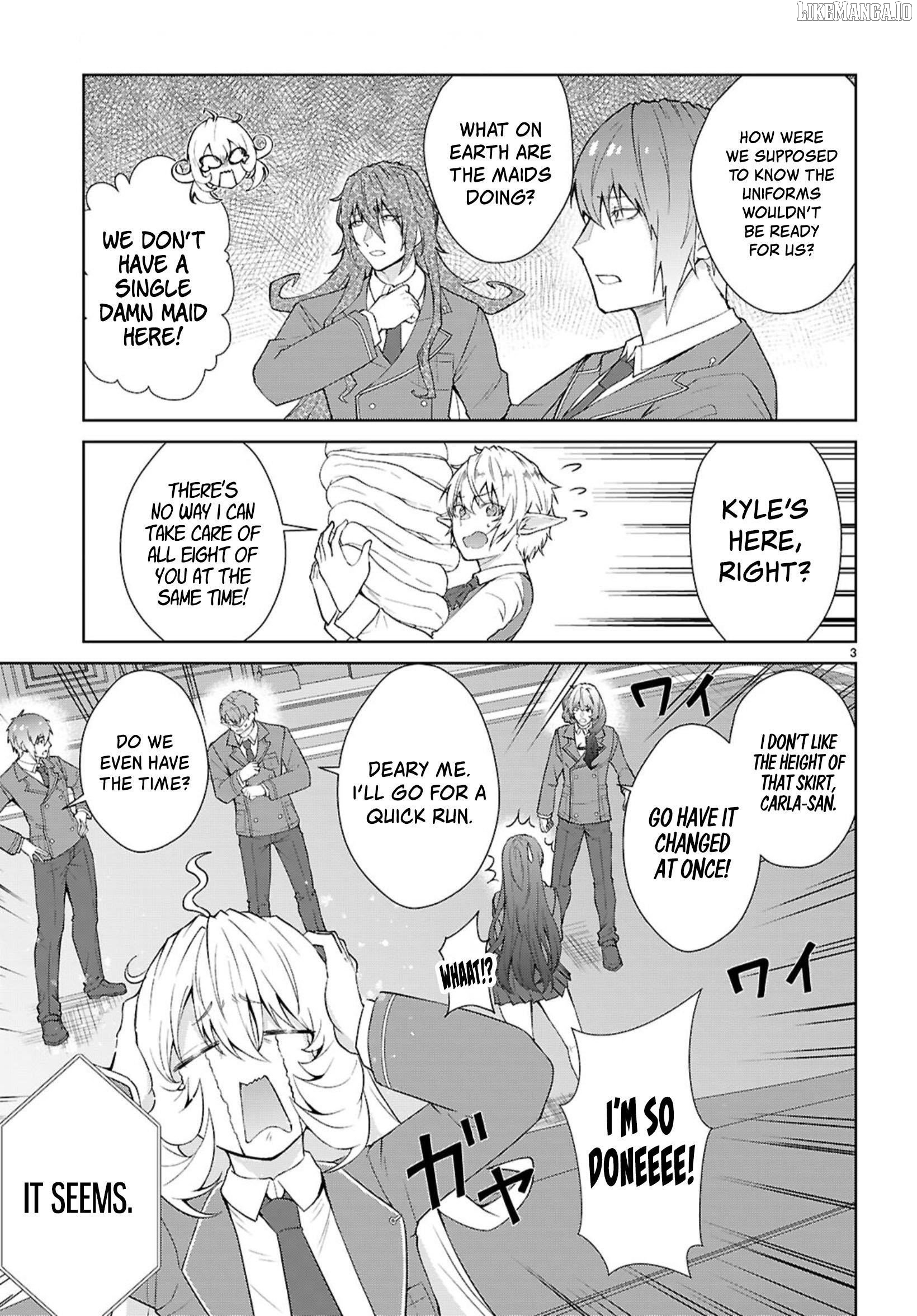 The World of Otome Games is Tough For Mobs Chapter 70 - page 3