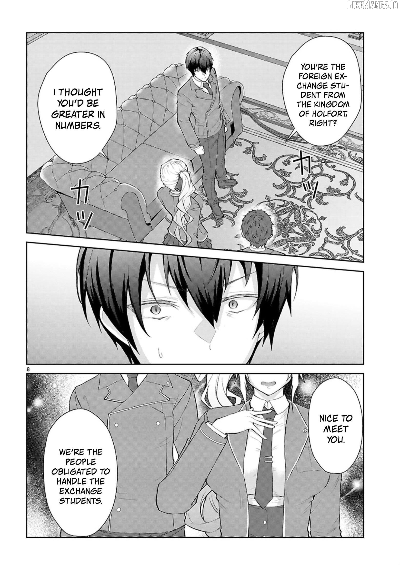 The World of Otome Games is Tough For Mobs Chapter 70 - page 8