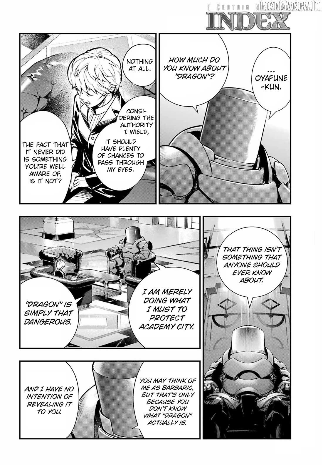 To Aru Majutsu no Kinsho Mokuroku Chapter 206 - page 16