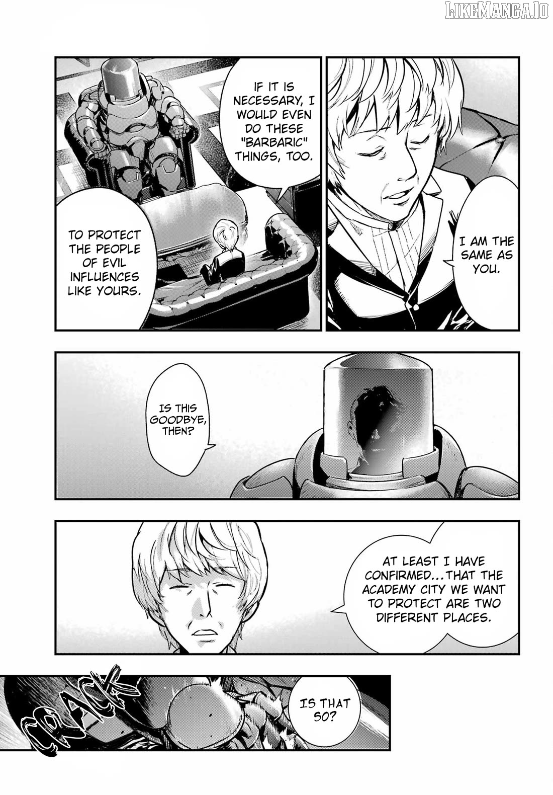 To Aru Majutsu no Kinsho Mokuroku Chapter 206 - page 17