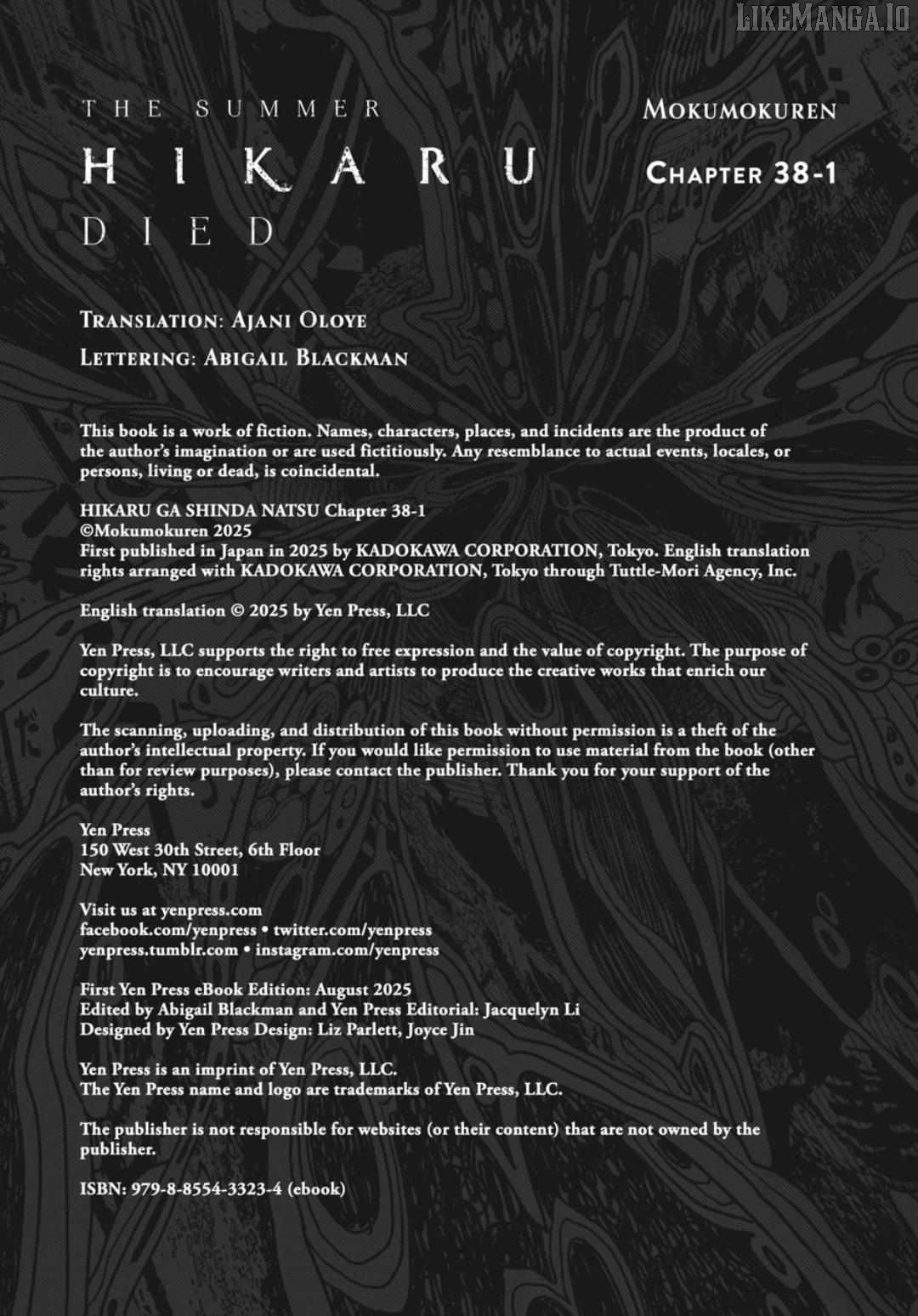 The Summer Hikaru Died Chapter 38.1 - page 16