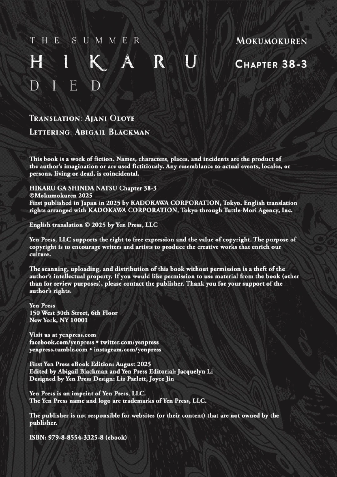 The Summer Hikaru Died Chapter 38.3 - page 13