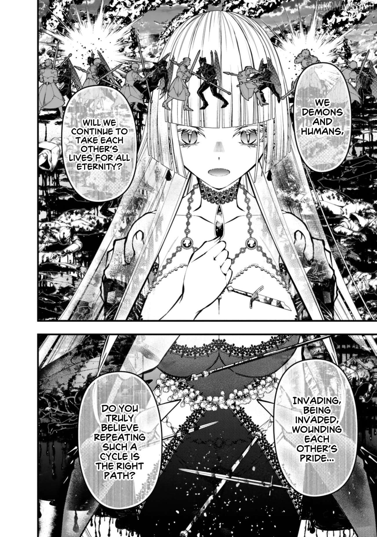 Fukushuu o Koinegau Saikyou Yuusha wa, Yami no Chikara de Senmetsu Musou Suru Chapter 120 - page 7