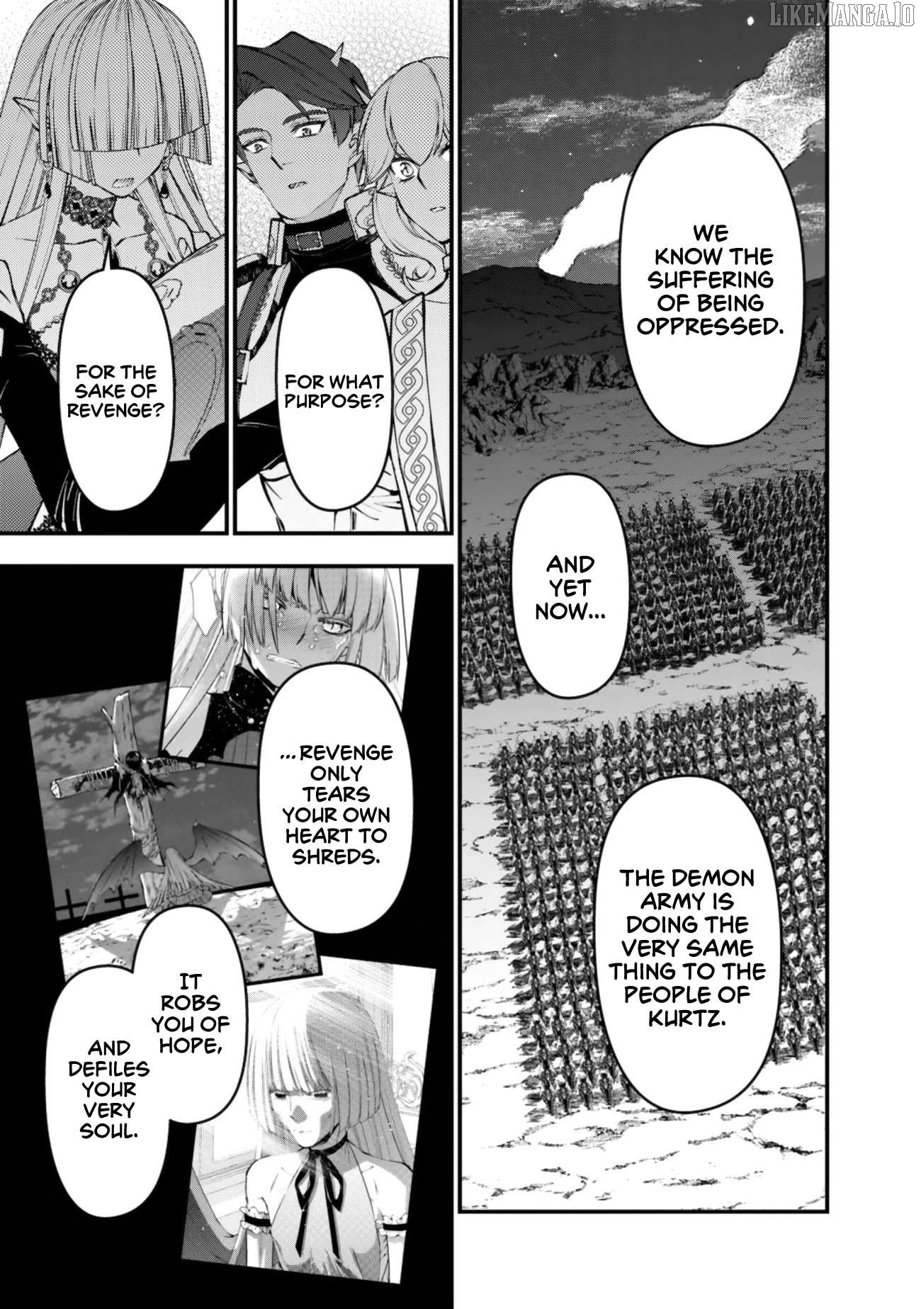 Fukushuu o Koinegau Saikyou Yuusha wa, Yami no Chikara de Senmetsu Musou Suru Chapter 120 - page 8