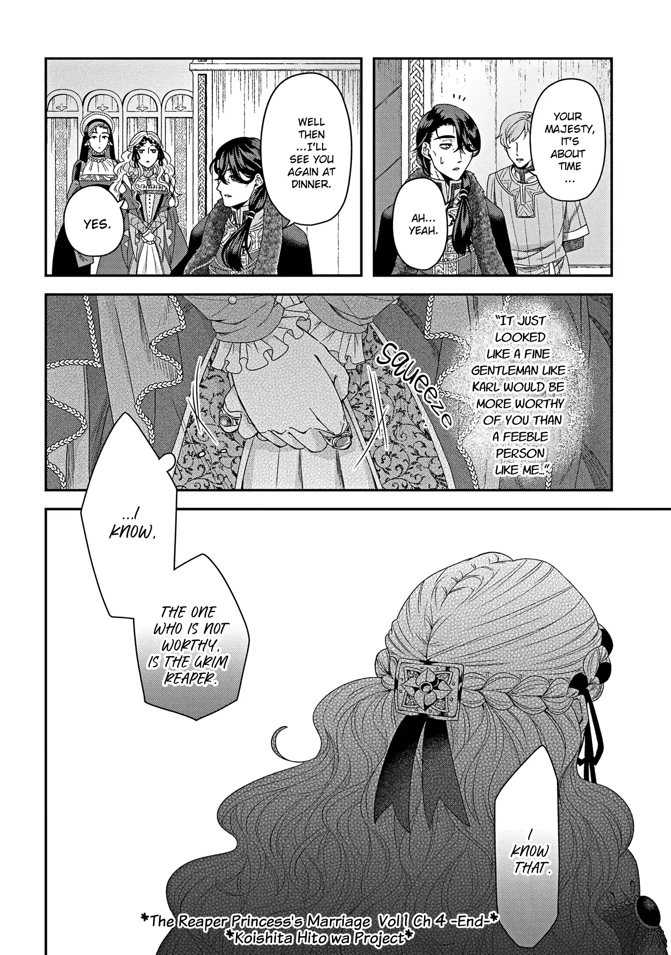 Shinigami Oujo No Kekkon Chapter 4 - page 38