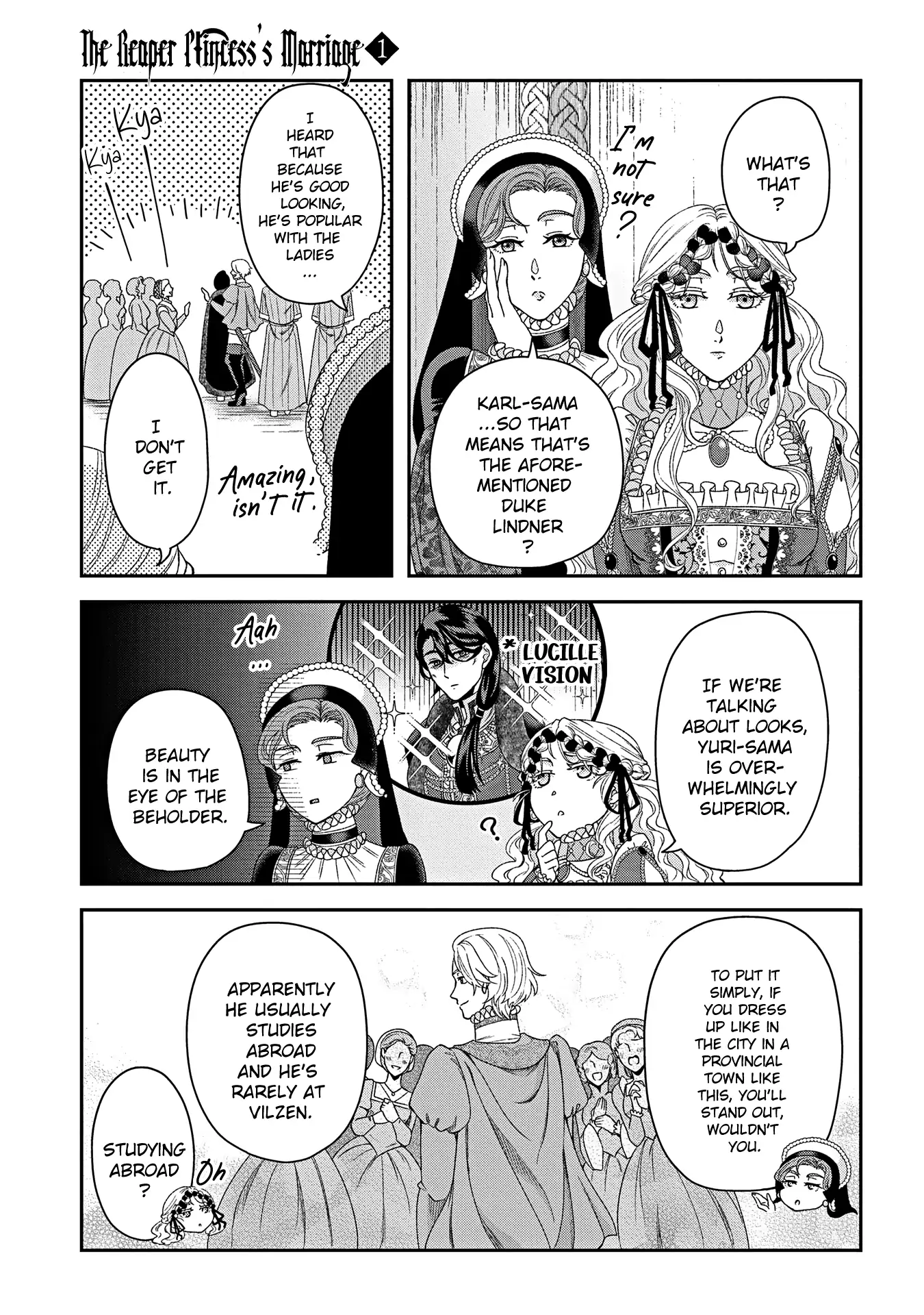 Shinigami Oujo No Kekkon Chapter 4 - page 7