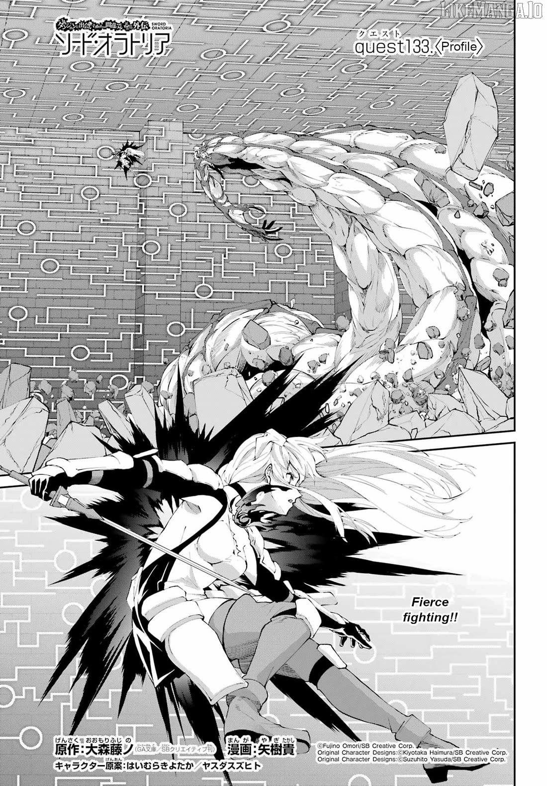 Dungeon Ni Deai O Motomeru No Wa Machigatte Iru Darou Ka Gaiden – Sword Oratoria Chapter 133 - page 1