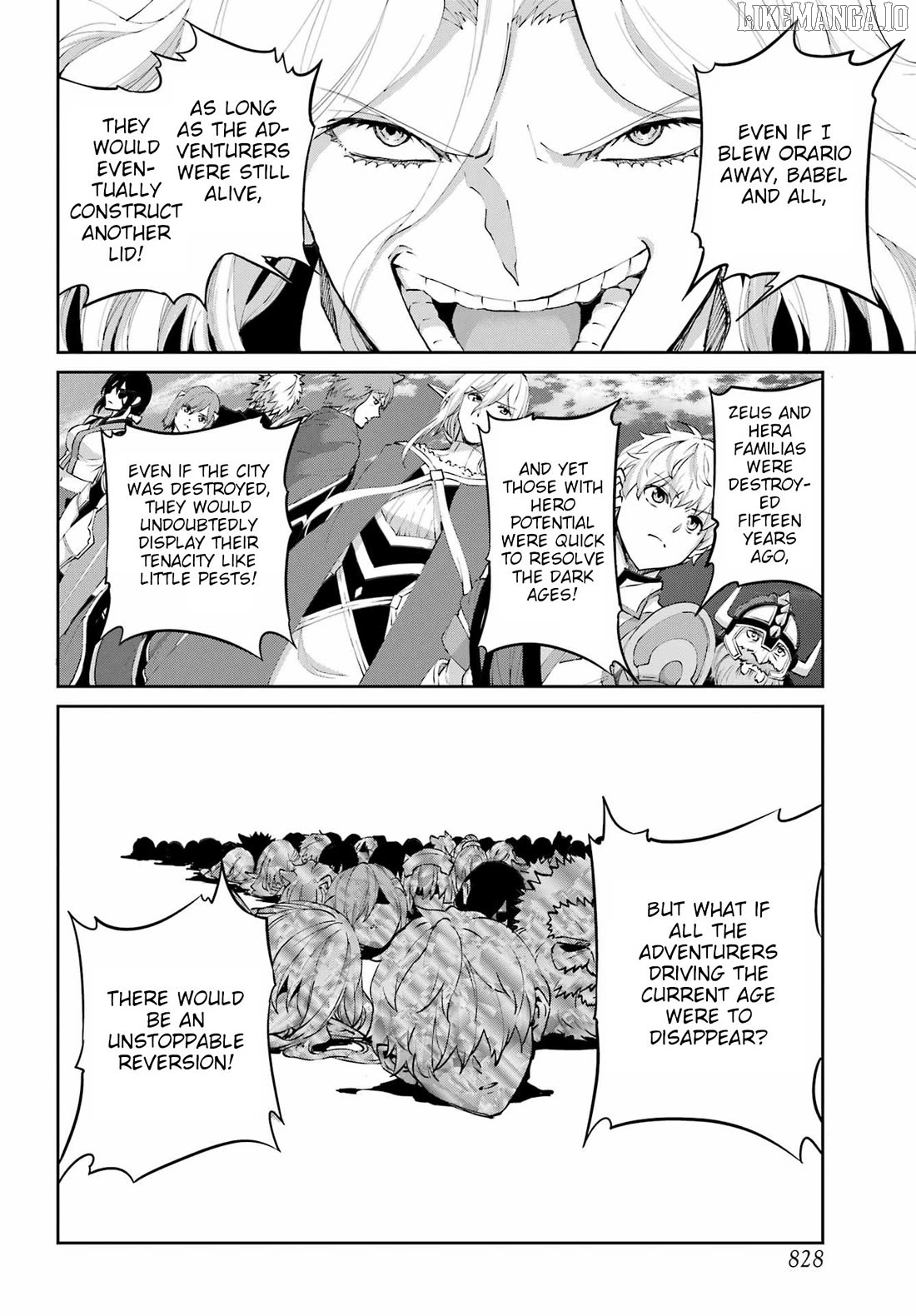 Dungeon Ni Deai O Motomeru No Wa Machigatte Iru Darou Ka Gaiden – Sword Oratoria Chapter 133 - page 43