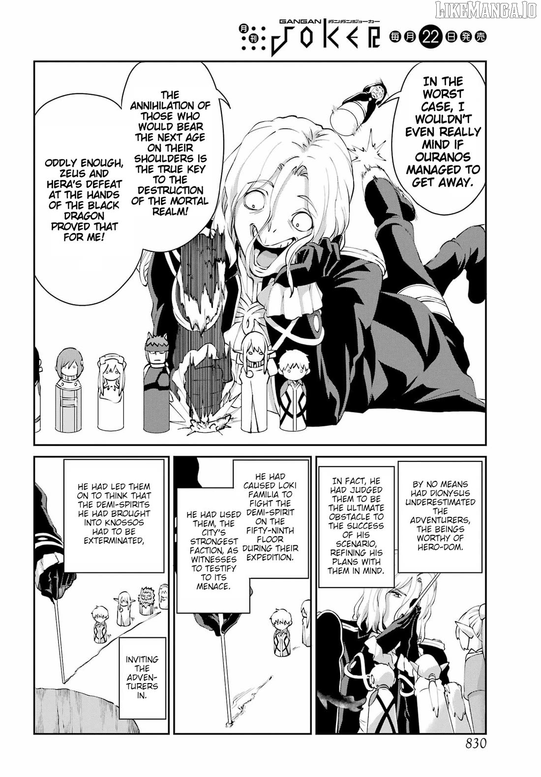 Dungeon Ni Deai O Motomeru No Wa Machigatte Iru Darou Ka Gaiden – Sword Oratoria Chapter 133 - page 45