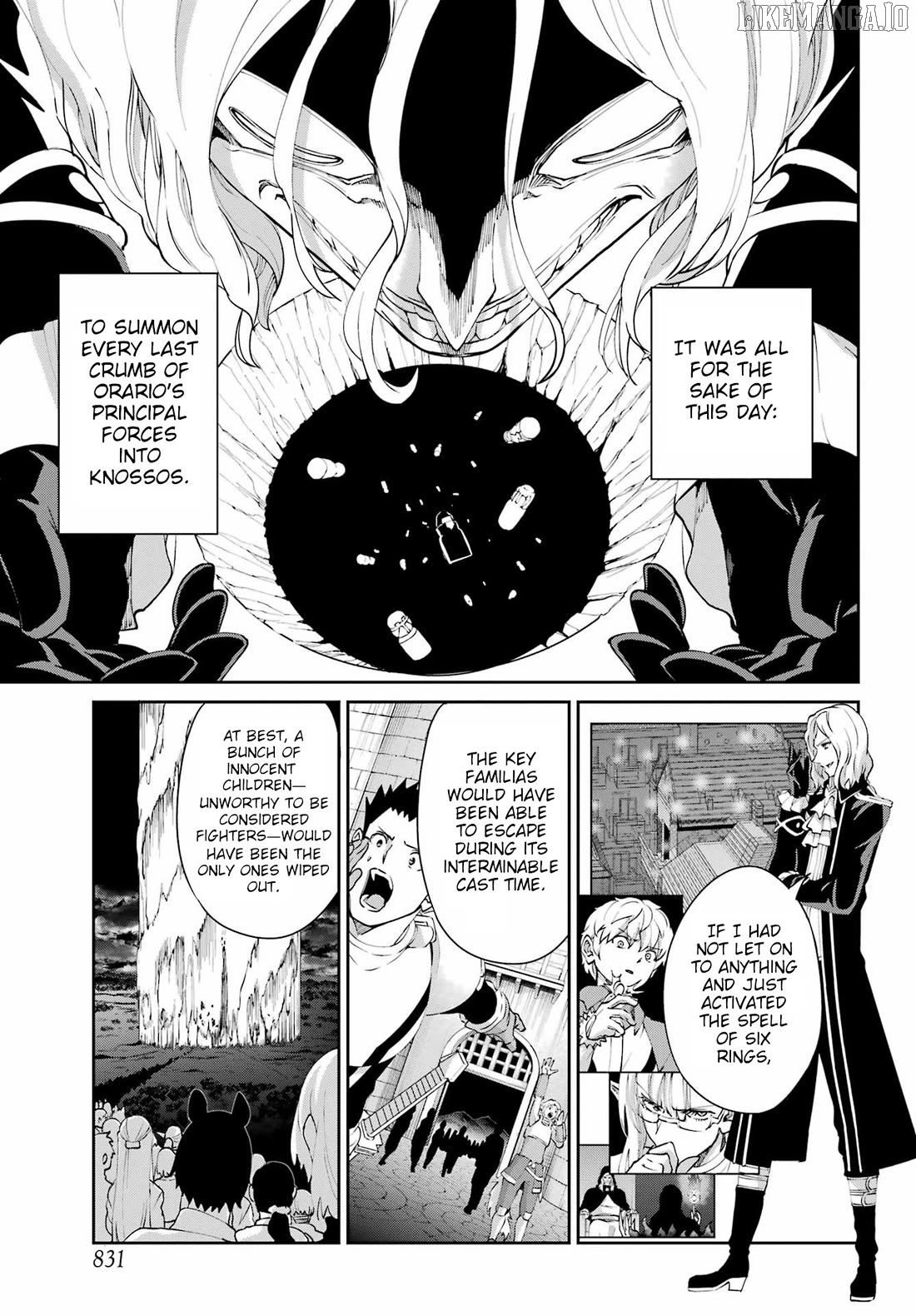 Dungeon Ni Deai O Motomeru No Wa Machigatte Iru Darou Ka Gaiden – Sword Oratoria Chapter 133 - page 46