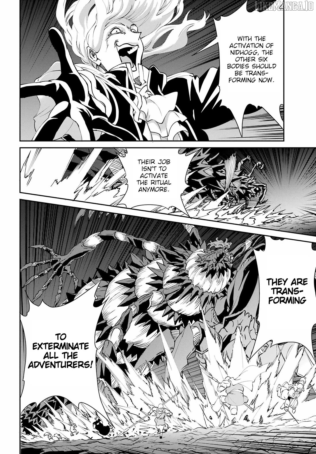 Dungeon Ni Deai O Motomeru No Wa Machigatte Iru Darou Ka Gaiden – Sword Oratoria Chapter 133 - page 53