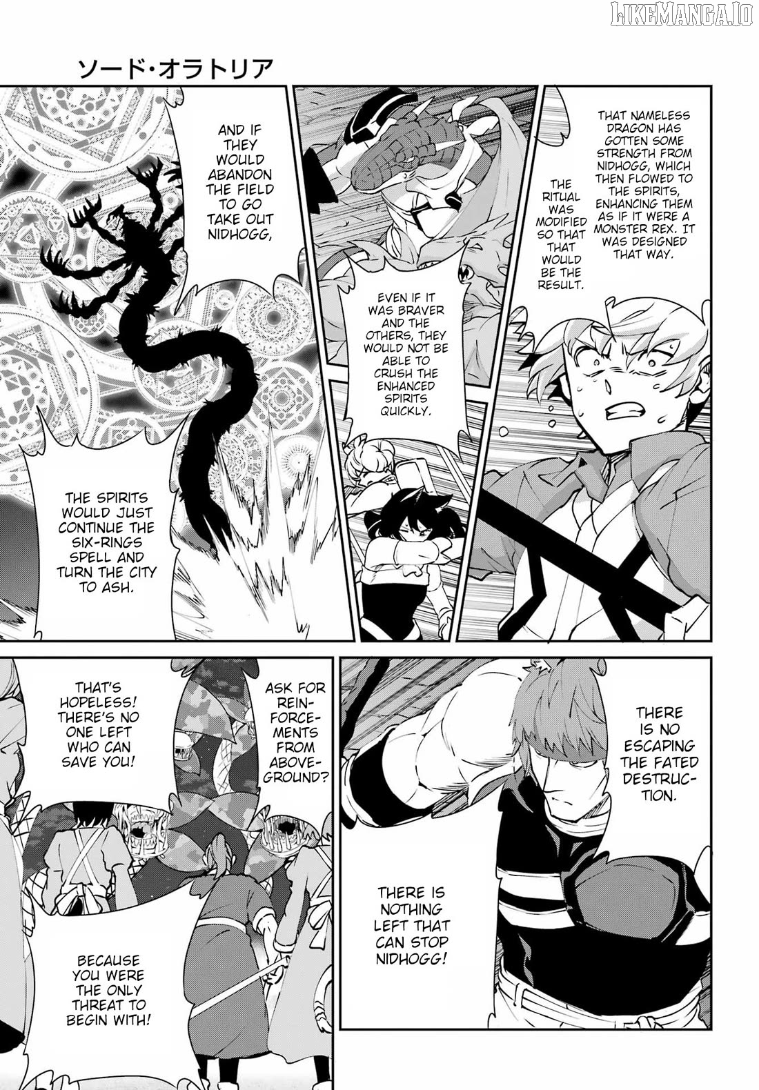 Dungeon Ni Deai O Motomeru No Wa Machigatte Iru Darou Ka Gaiden – Sword Oratoria Chapter 133 - page 54
