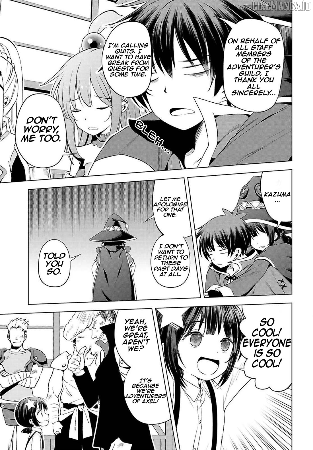 Kono Subarashii Sekai ni Shukufuku o! Chapter 131 - page 4