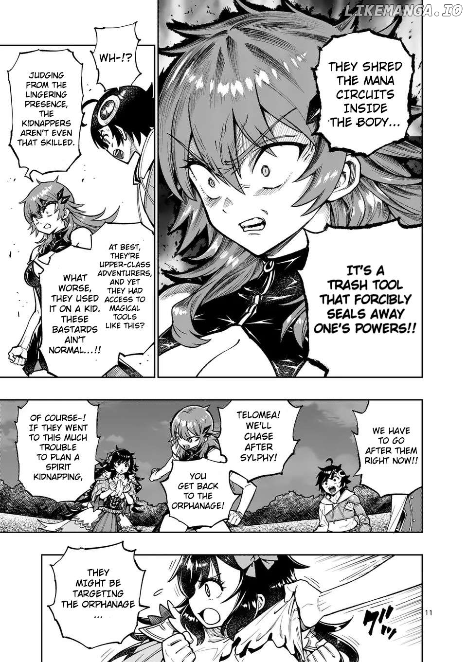The Strongest Female Masters, Who Are Trying to Raise Me Up, Are in Shambles Over Their Training Policy Chapter 50 - page 12