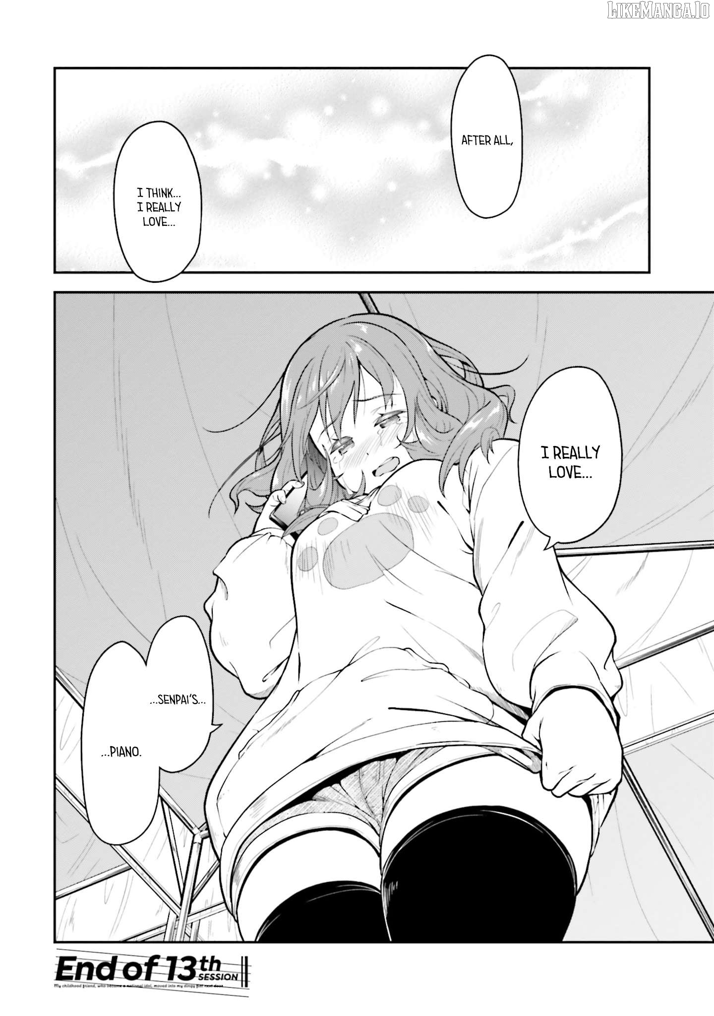 The Nationally Famous Idol, Who Turned Out To Be My Childhood Friend, Is Now My Neighbour Chapter 13 - page 34