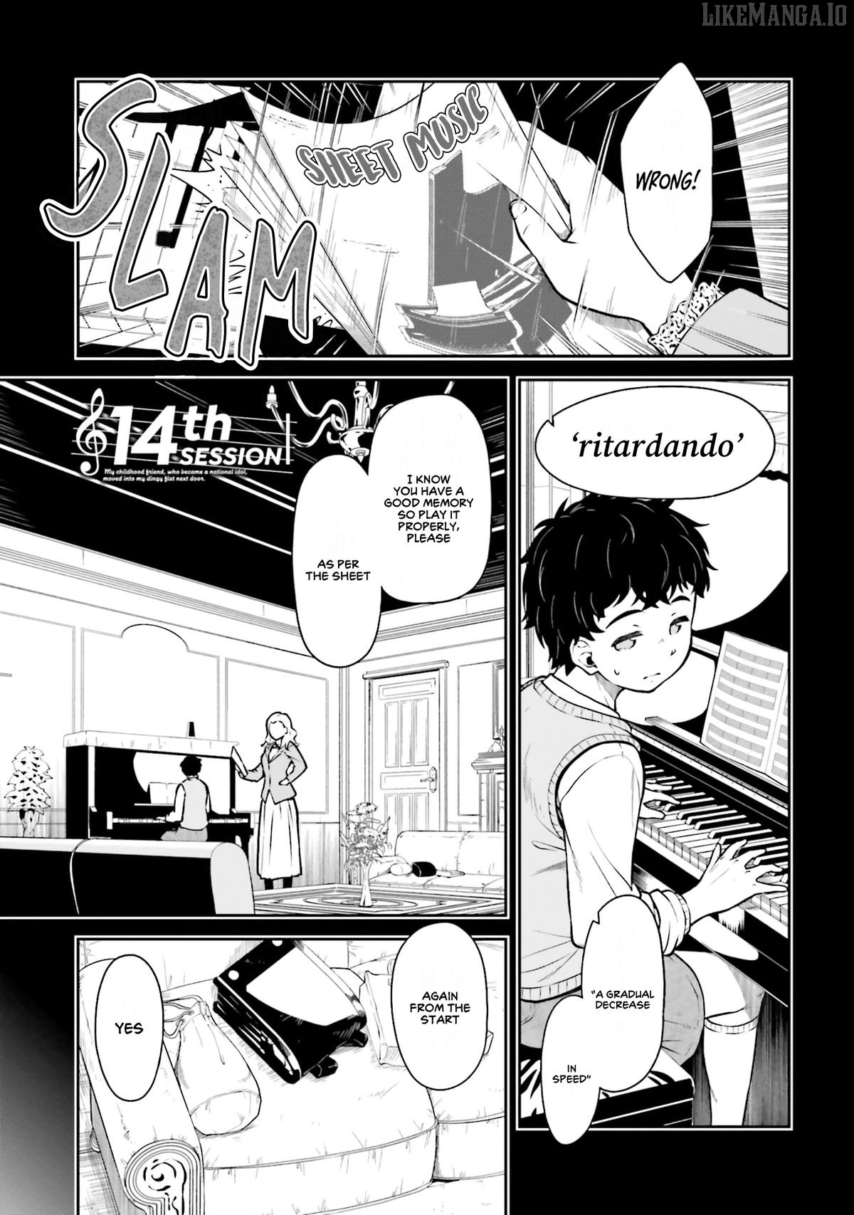 The Nationally Famous Idol, Who Turned Out To Be My Childhood Friend, Is Now My Neighbour Chapter 14 - page 2