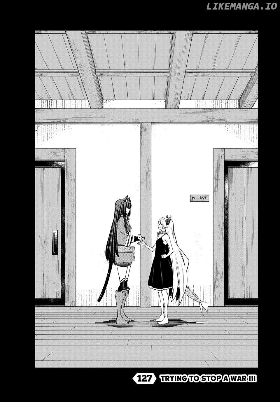 Isekai Maou to Shoukan Shoujo Dorei Majutsu Chapter 127.1 - page 3