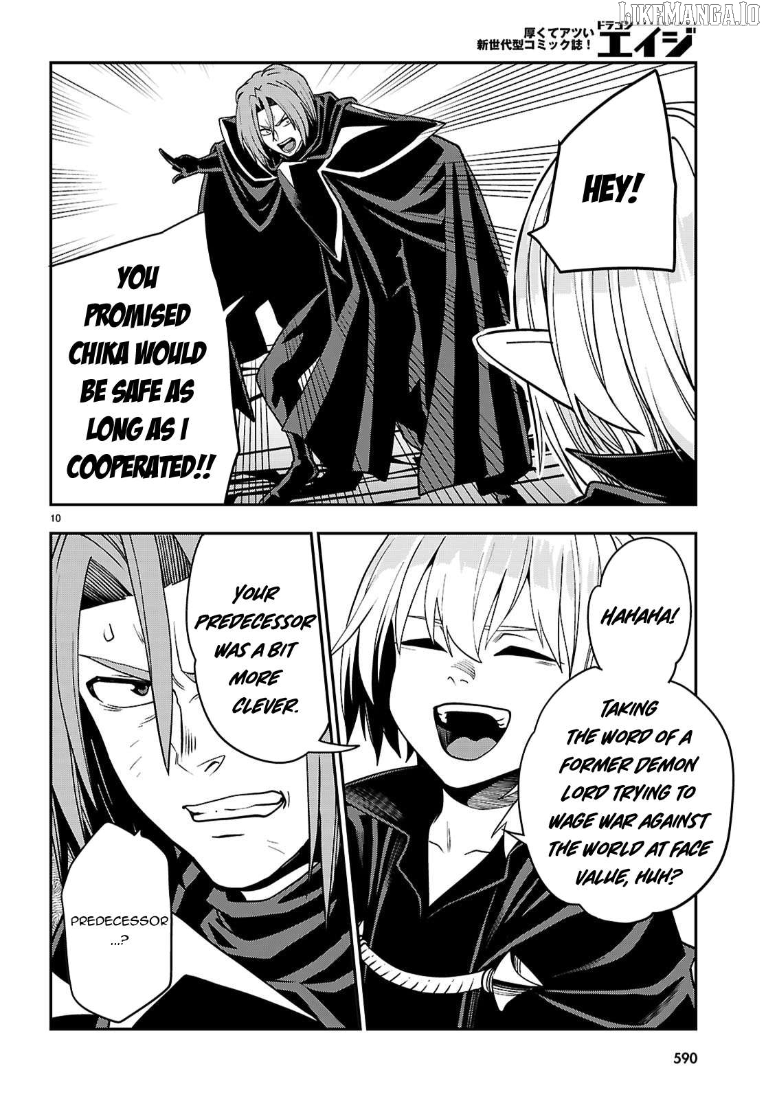 Konjiki no Moji Tsukai - Yuusha Yonin ni Makikomareta Unique Cheat Chapter 121 - page 10