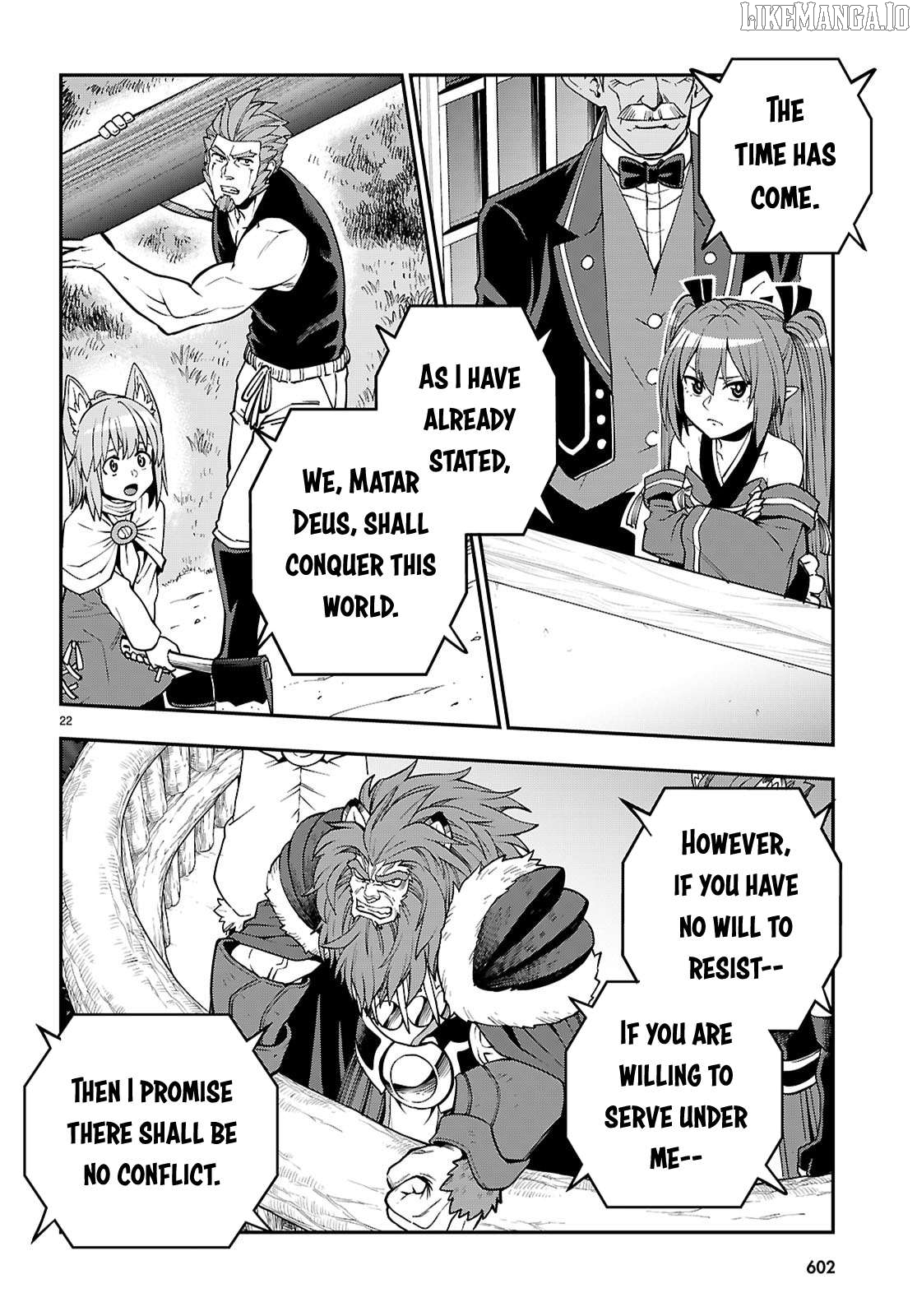 Konjiki no Moji Tsukai - Yuusha Yonin ni Makikomareta Unique Cheat Chapter 121 - page 22