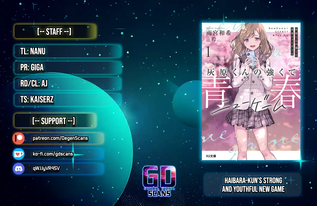 Haibara-Kun No Tsuyokute Seishun New Game Chapter 8 - page 1