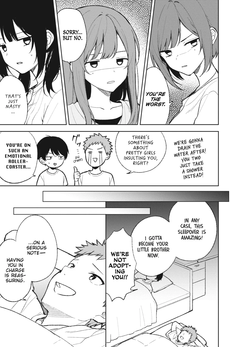 When I Rescued a Beautiful Girl Who Was About to Be Mol*sted, It Was My Childhood Friend Sitting Next to Me Chapter 68 - page 21