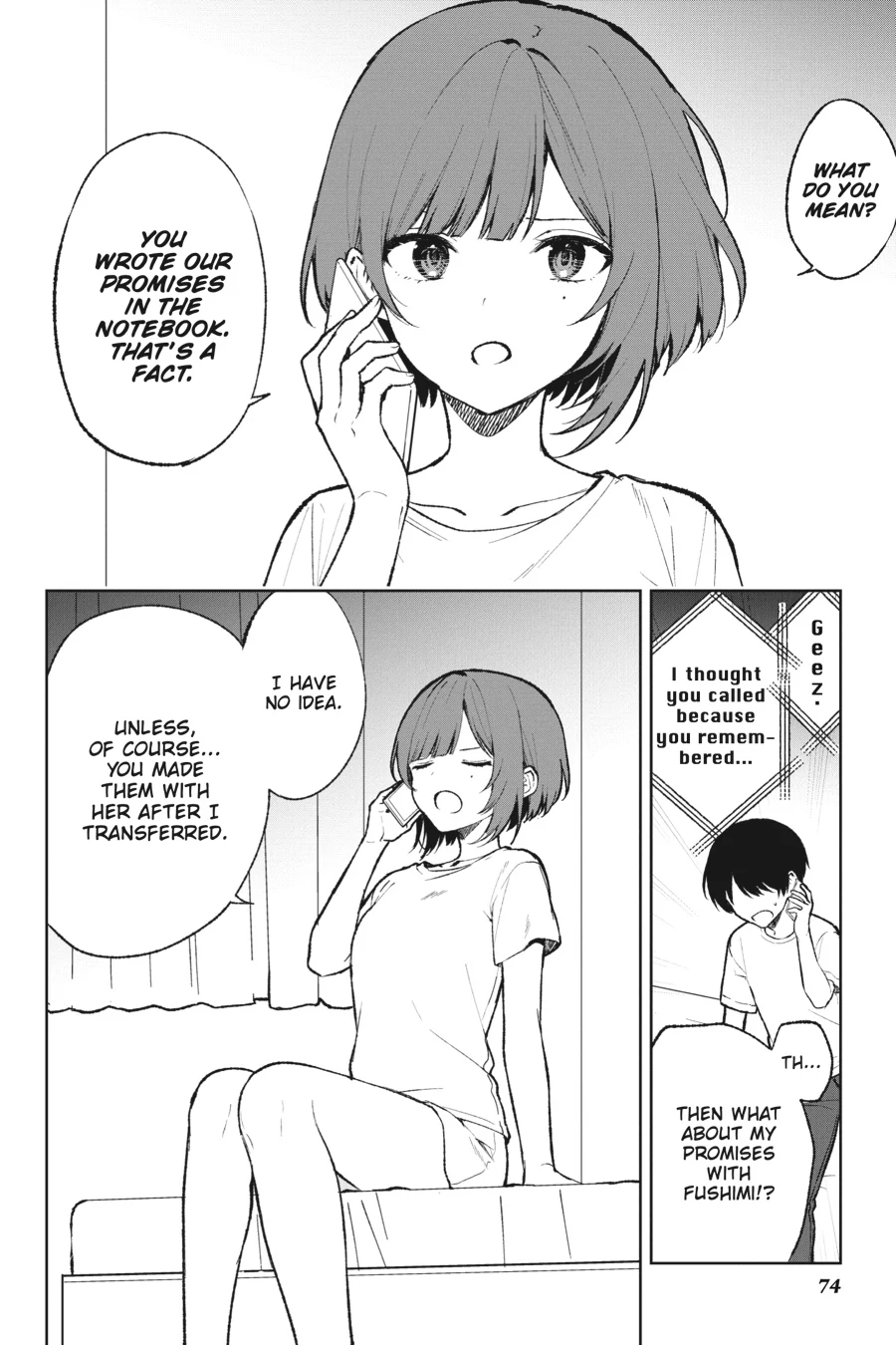 When I Rescued a Beautiful Girl Who Was About to Be Mol*sted, It Was My Childhood Friend Sitting Next to Me Chapter 69 - page 4