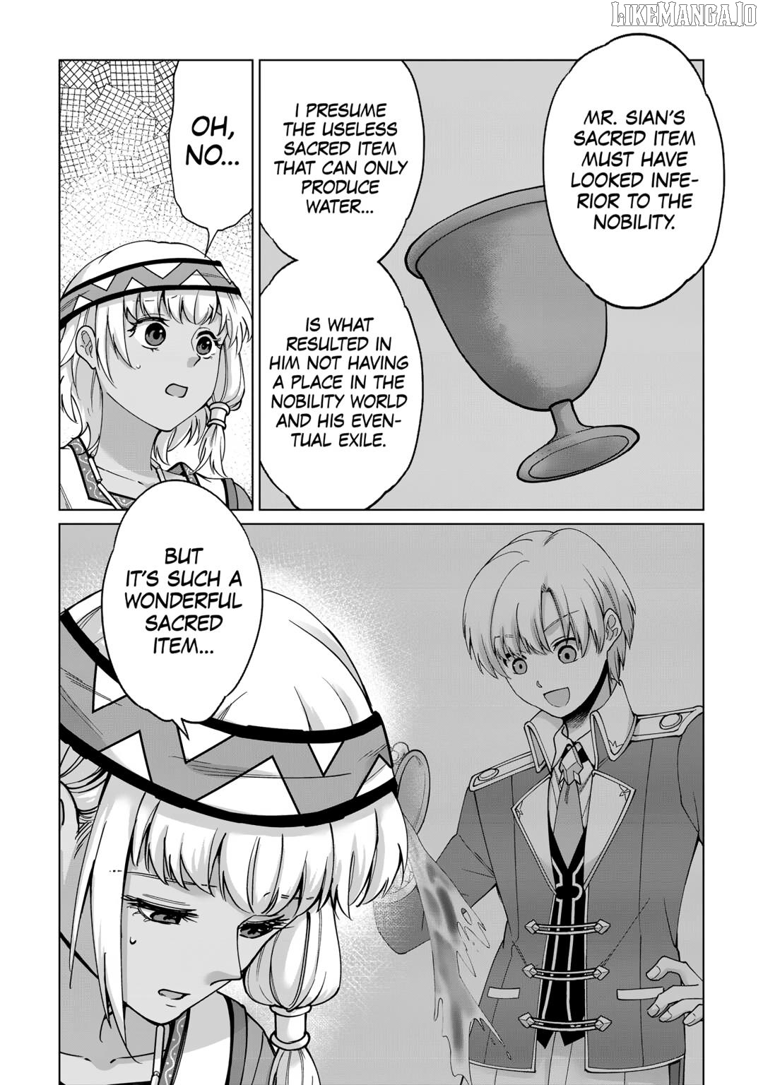 After Receiving the Sacred Item “Cup” That Can Only Produce Water, I Decided To Live Freely in Barren Land Chapter 29 - page 14