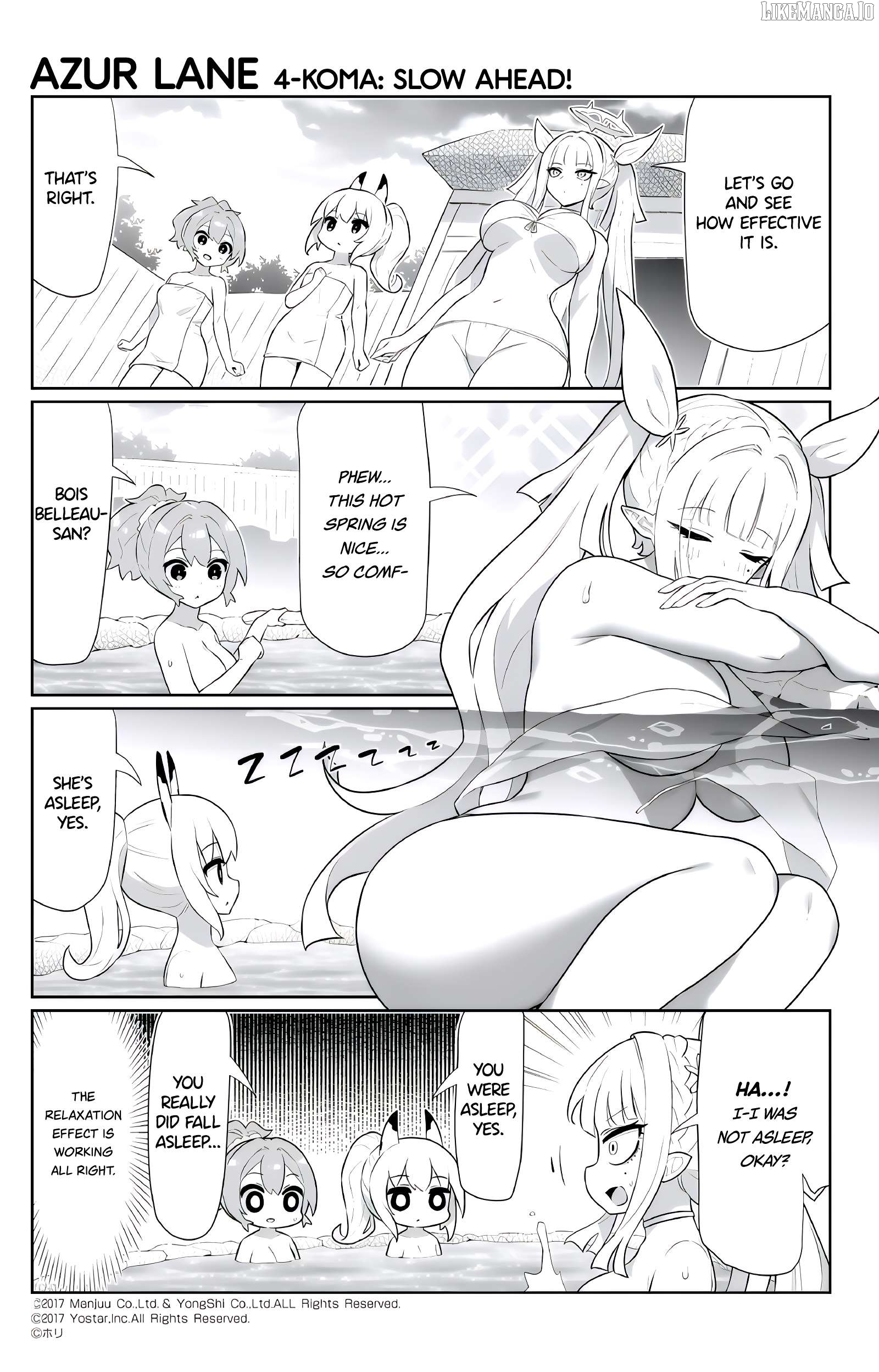 Azur Lane 4-Koma: Slow Ahead Chapter 151 - page 3